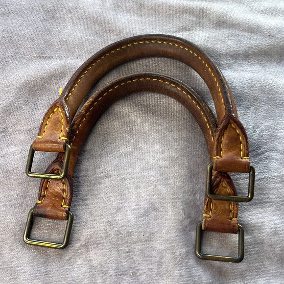 Louis Vuitton Vanchetta Leather Keepall Speedy Strap Replacement Set t37 - Picture 5 of 8